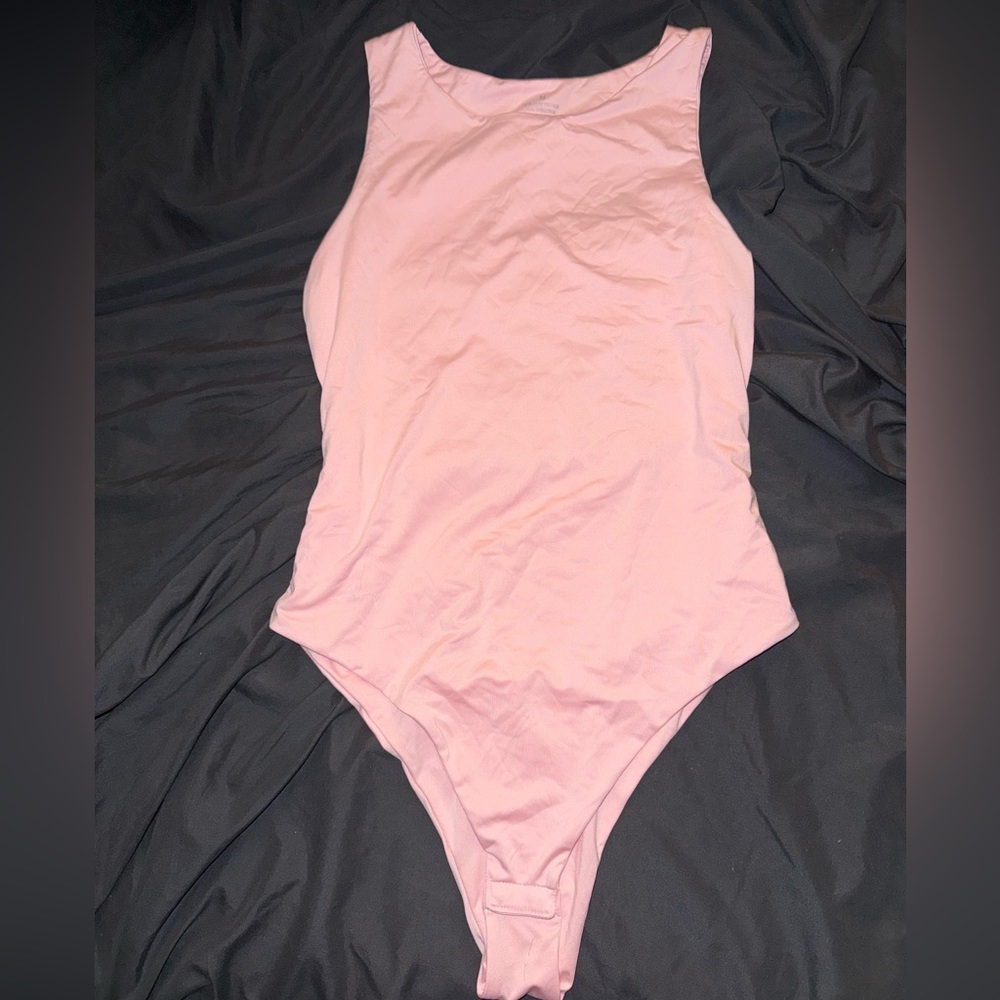 Pink bodysuit